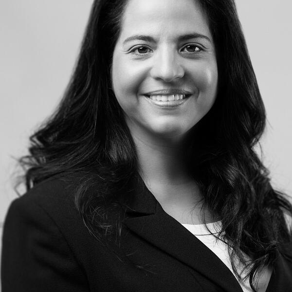 A black and white headshot of Mrs. Patterson, Southwestern Adventist University's Interim President