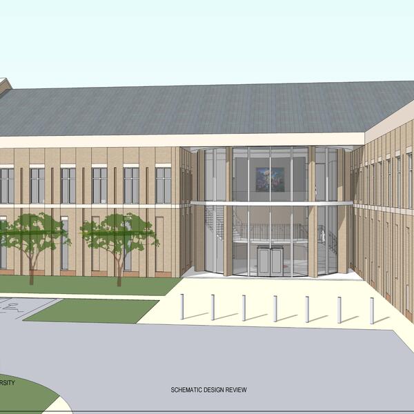 capital campaign give university college new building