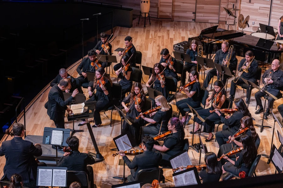 SWAU music department orchestra ensemble